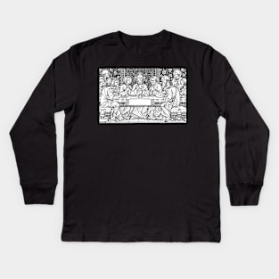 Last Supper Kids Long Sleeve T-Shirt